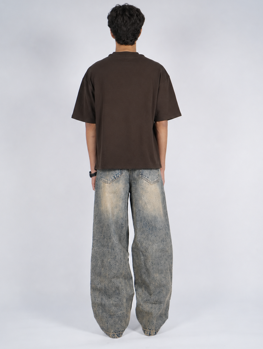 The Acid Haze | Unisex Wide-Leg Denim