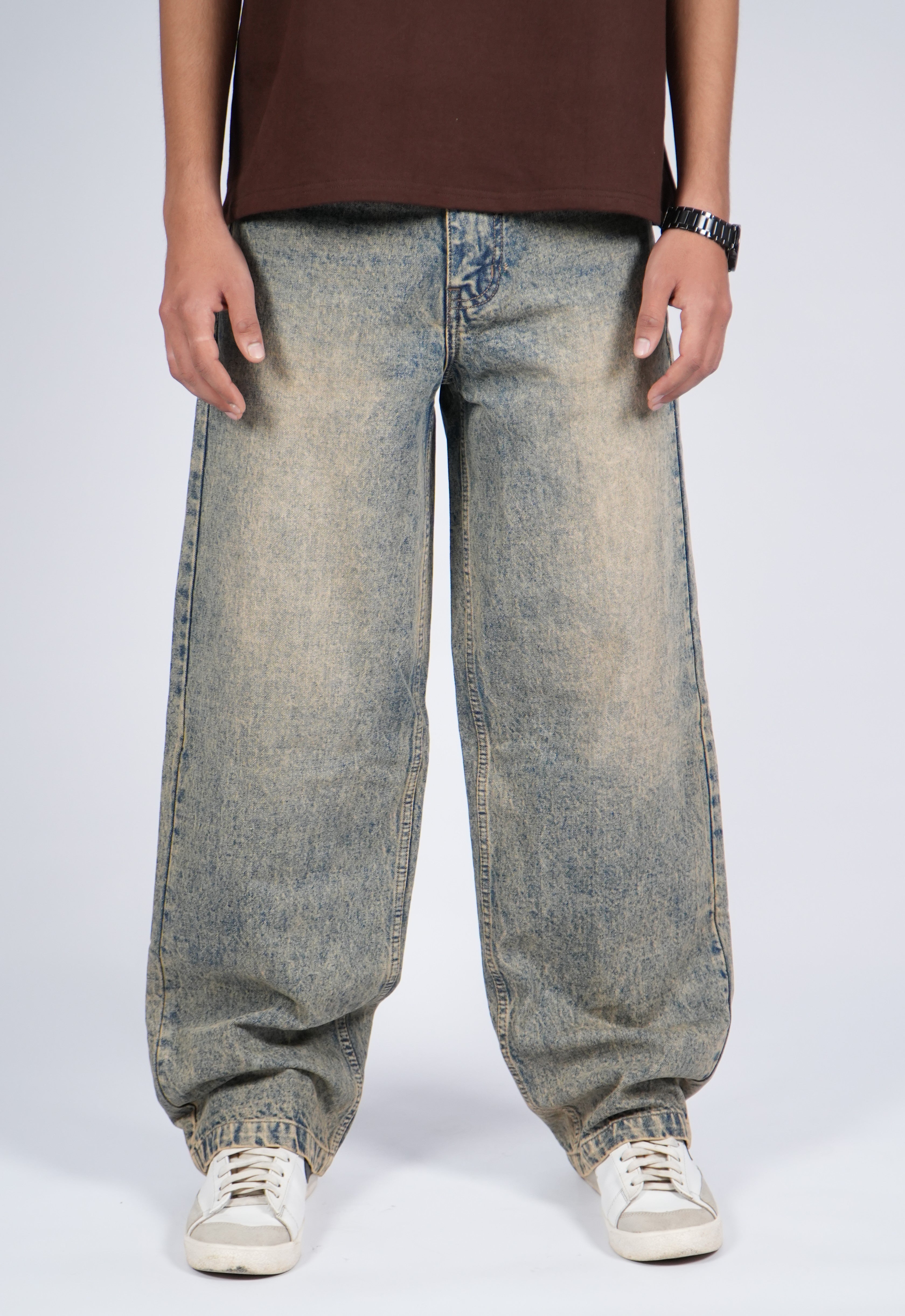 The Acid Haze | Unisex Wide-Leg Denim