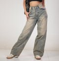 The Acid Haze | Unisex Wide-Leg Denim