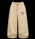 Control Your Whoremones Wide Leg Sweatpants - Cream